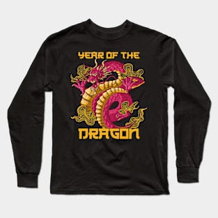 Chinese New Year 2024 Year of The Dragon Long Sleeve T-Shirt